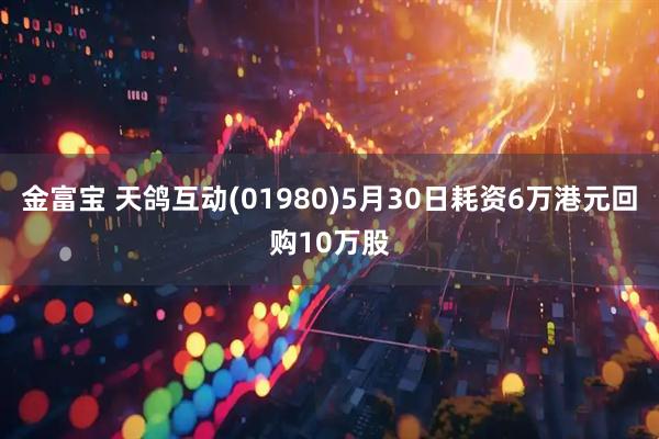 金富宝 天鸽互动(01980)5月30日耗资6万港元回购10万股