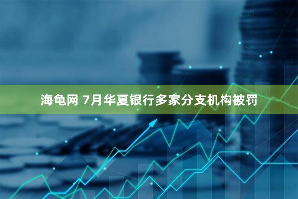 海龟网 7月华夏银行多家分支机构被罚